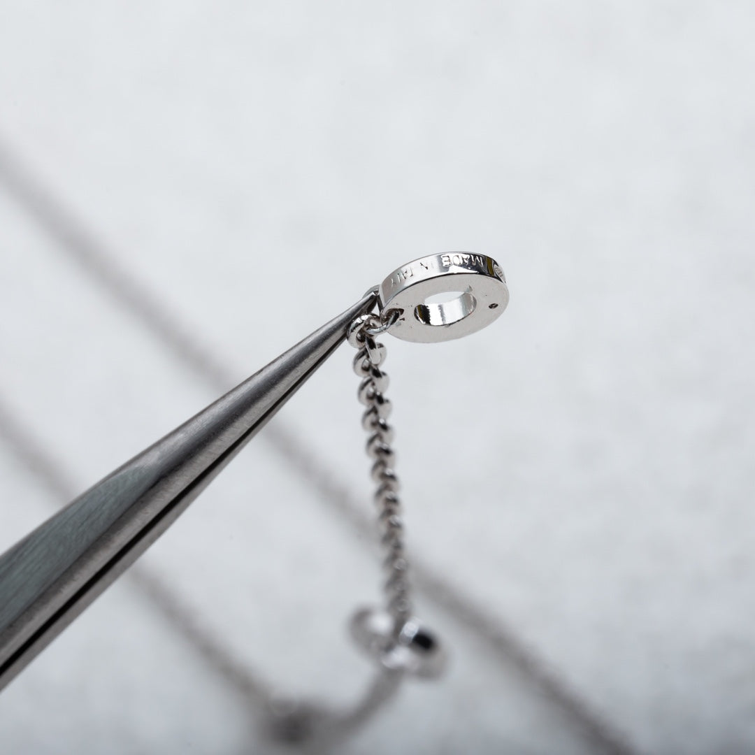 [⭐Aura]PARENTESI NECKLACE SILVER