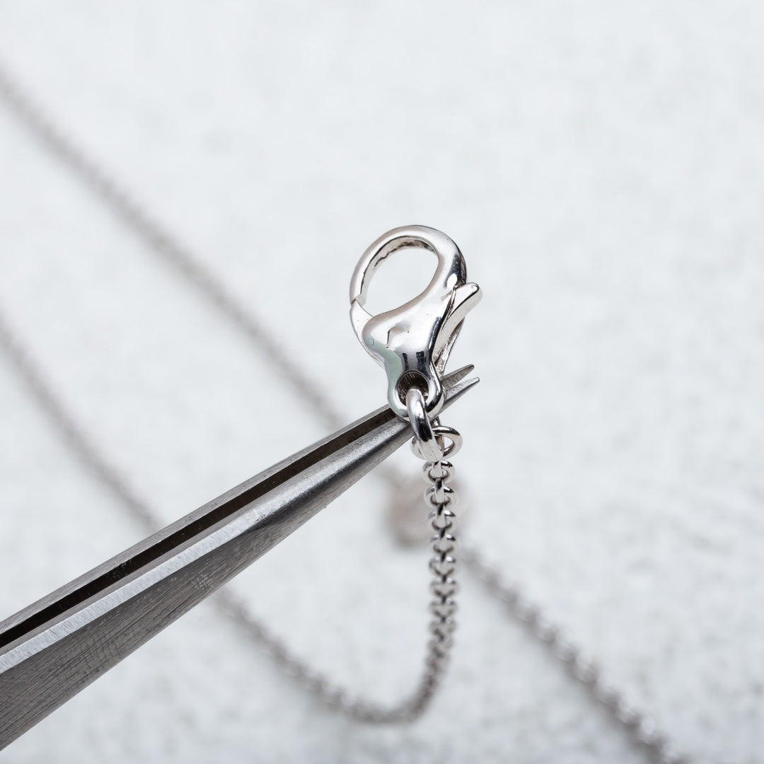 [⭐Aura]PARENTESI NECKLACE SILVER