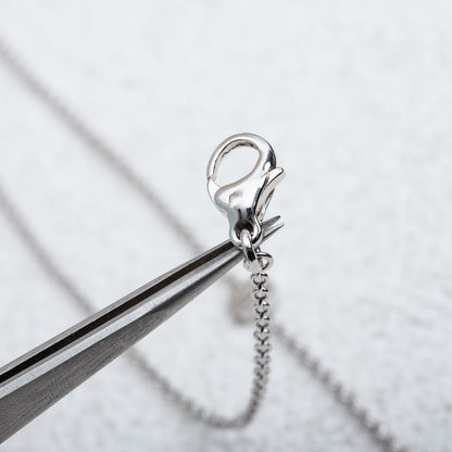 [⭐Aura]PARENTESI NECKLACE SILVER