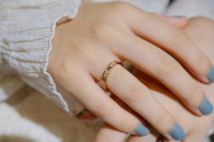 [⭐Aura]LOVE RING 2.65MM DIAMOND