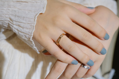 [⭐Aura]LOVE RING 2.65MM DIAMOND