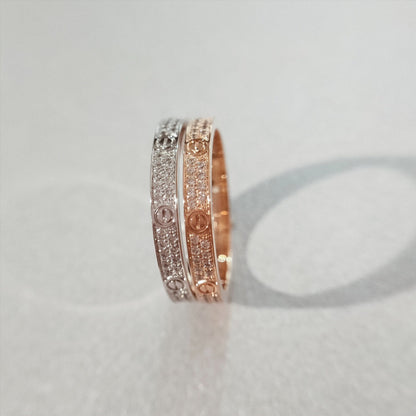 [⭐Aura]LOVE RING 2.65MM DIAMOND