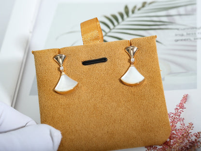 [⭐Aura]DREAM MOP PINK GOLD EARRINGS