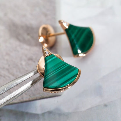 [⭐Aura]DIVAS DREAM EARRINGS PINK GOLD