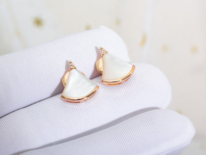 [⭐Aura]DIVAS DREAM EARRINGS PINK GOLD