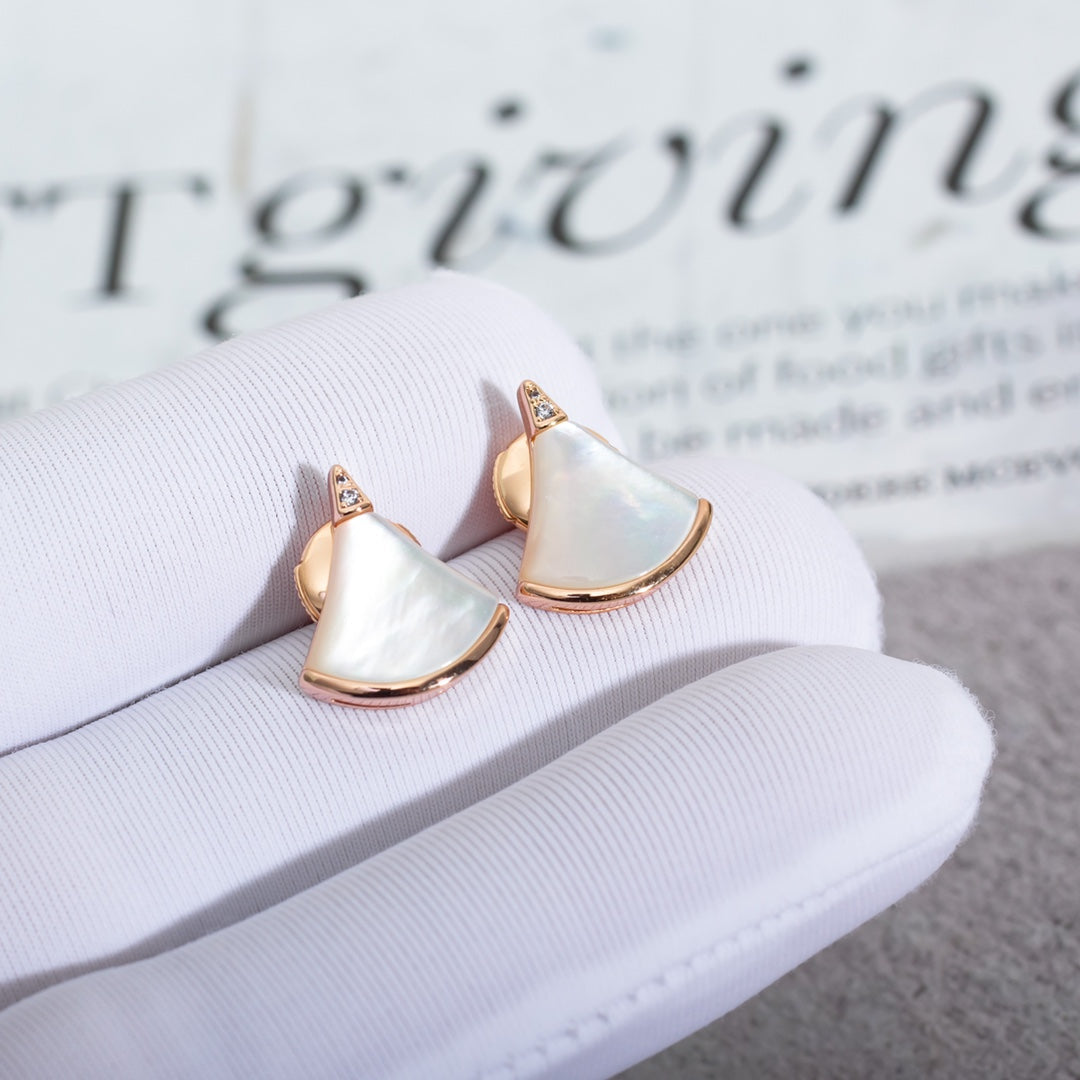 [⭐Aura]DIVAS DREAM EARRINGS PINK GOLD