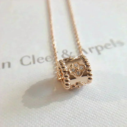 [⭐Aura]PERLEE PEDANT NECKLACE GOLD / ROSE GOLD