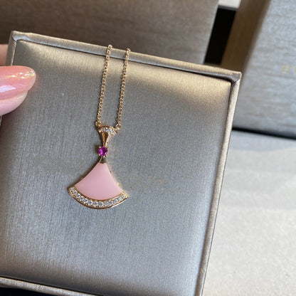[⭐Aura]DREAM NECKLACE PINK OPAL