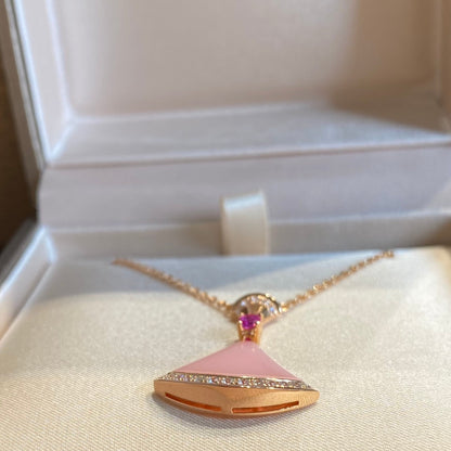 [⭐Aura]DREAM NECKLACE PINK OPAL