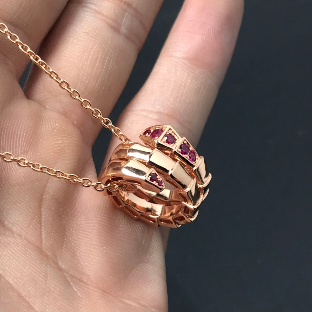 [⭐Aura]SERPENTI PEDANT NECKLACE