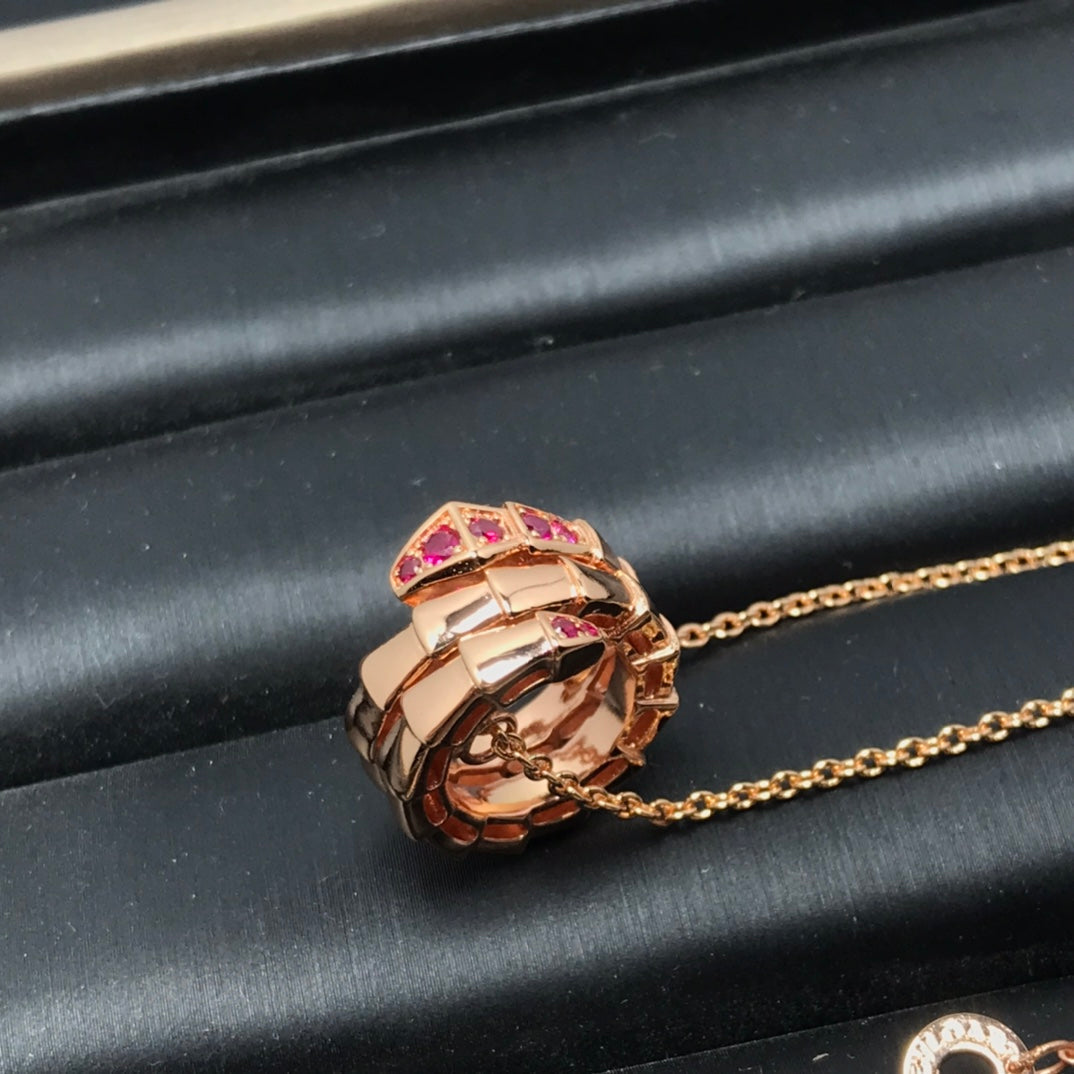 [⭐Aura]SERPENTI PEDANT NECKLACE