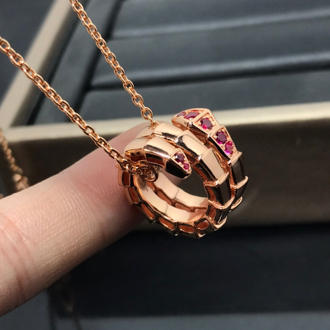 [⭐Aura]SERPENTI PEDANT NECKLACE