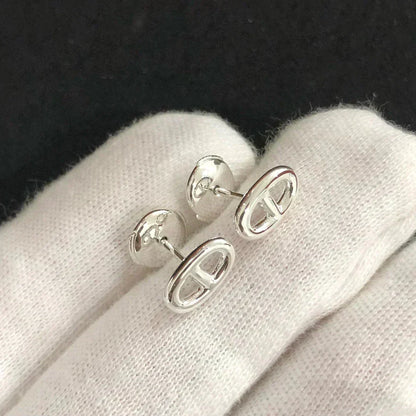 [⭐Aura]CHAINE SMALL EARRINGS GOLD AND SILVER