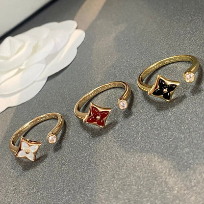 [⭐Aura]STAR 1 DIAMOND OPEN RING