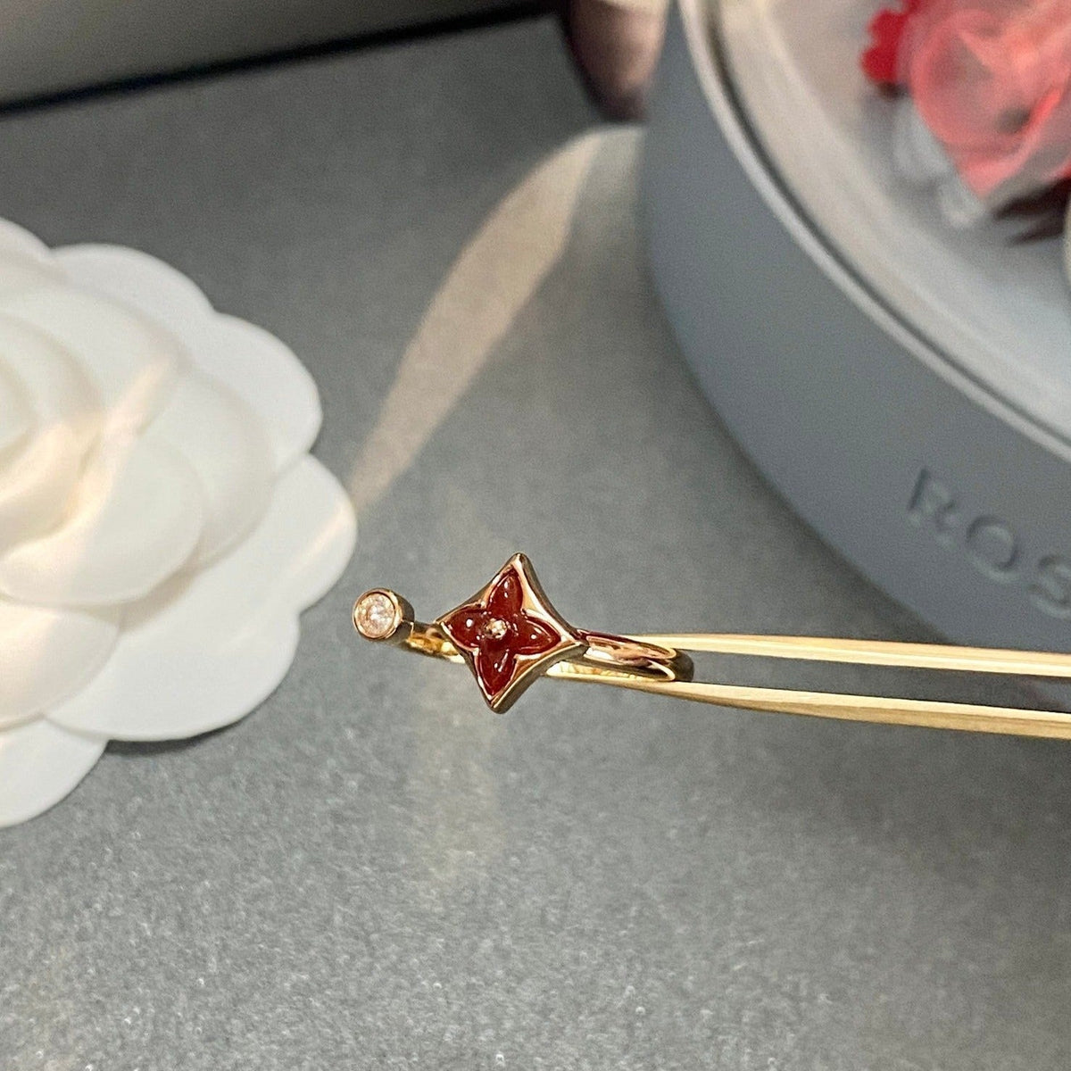 [⭐Aura]STAR 1 DIAMOND OPEN RING