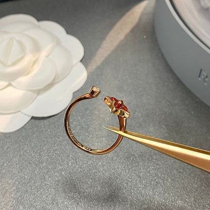[⭐Aura]STAR 1 DIAMOND OPEN RING