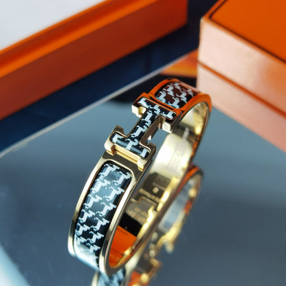 [⭐Aura]H HORSE BRACELET 12MM