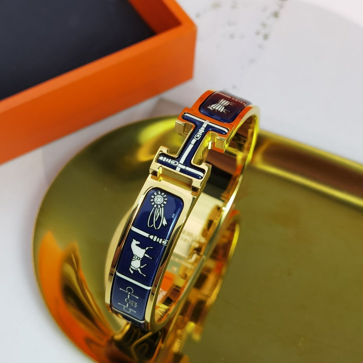 [⭐Aura]H COUVERTURES DARK BLUE BRACELET