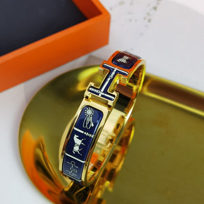 [⭐Aura]H COUVERTURES DARK BLUE BRACELET