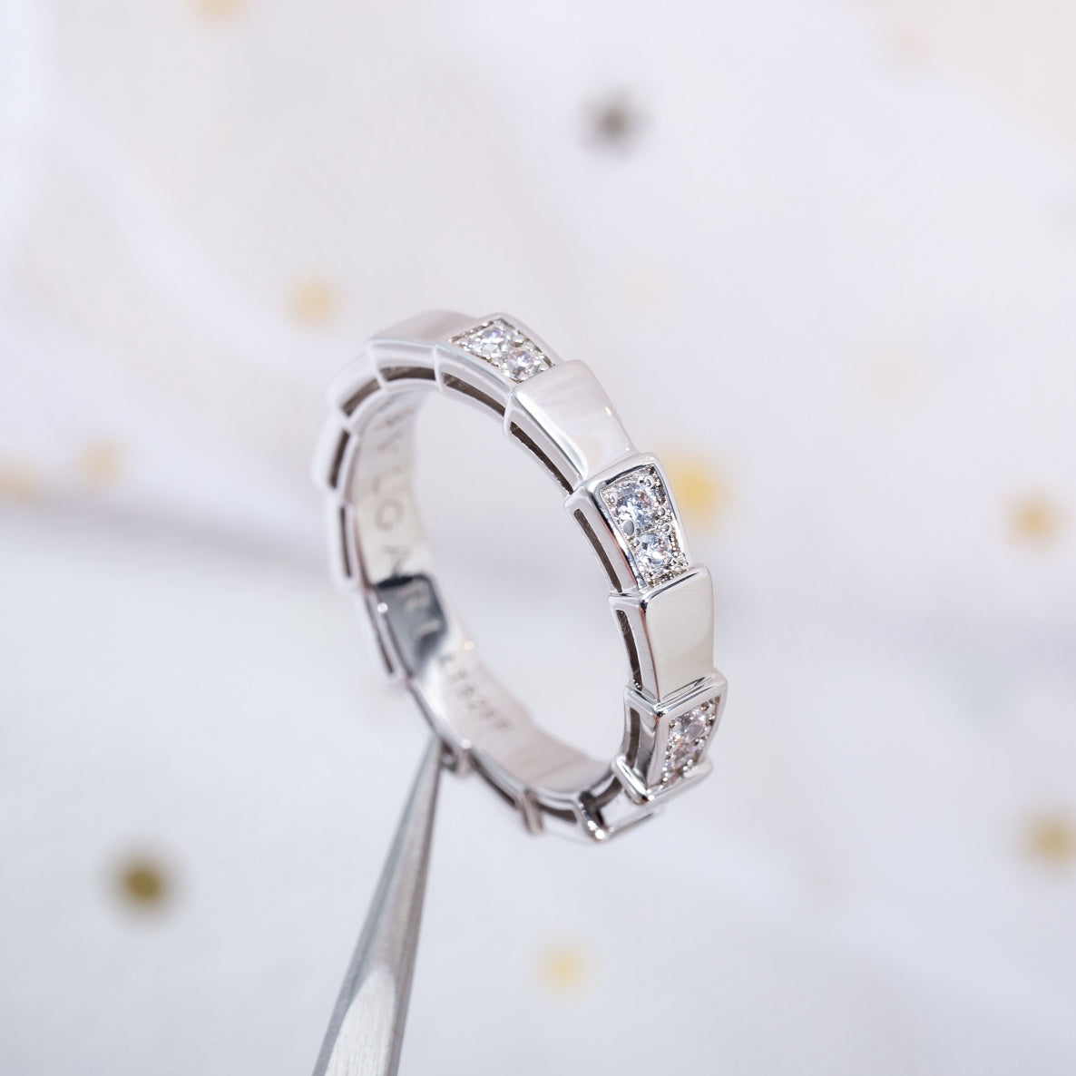 [⭐Aura]SERPENTI RING SILVER  3MM
