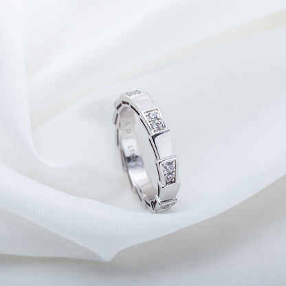 [⭐Aura]SERPENTI RING SILVER  3MM