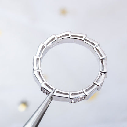 [⭐Aura]SERPENTI RING SILVER  3MM