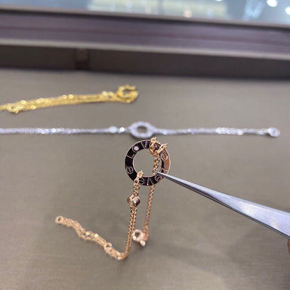 [⭐Aura]LOVE BRACELET 2 DIAMOND