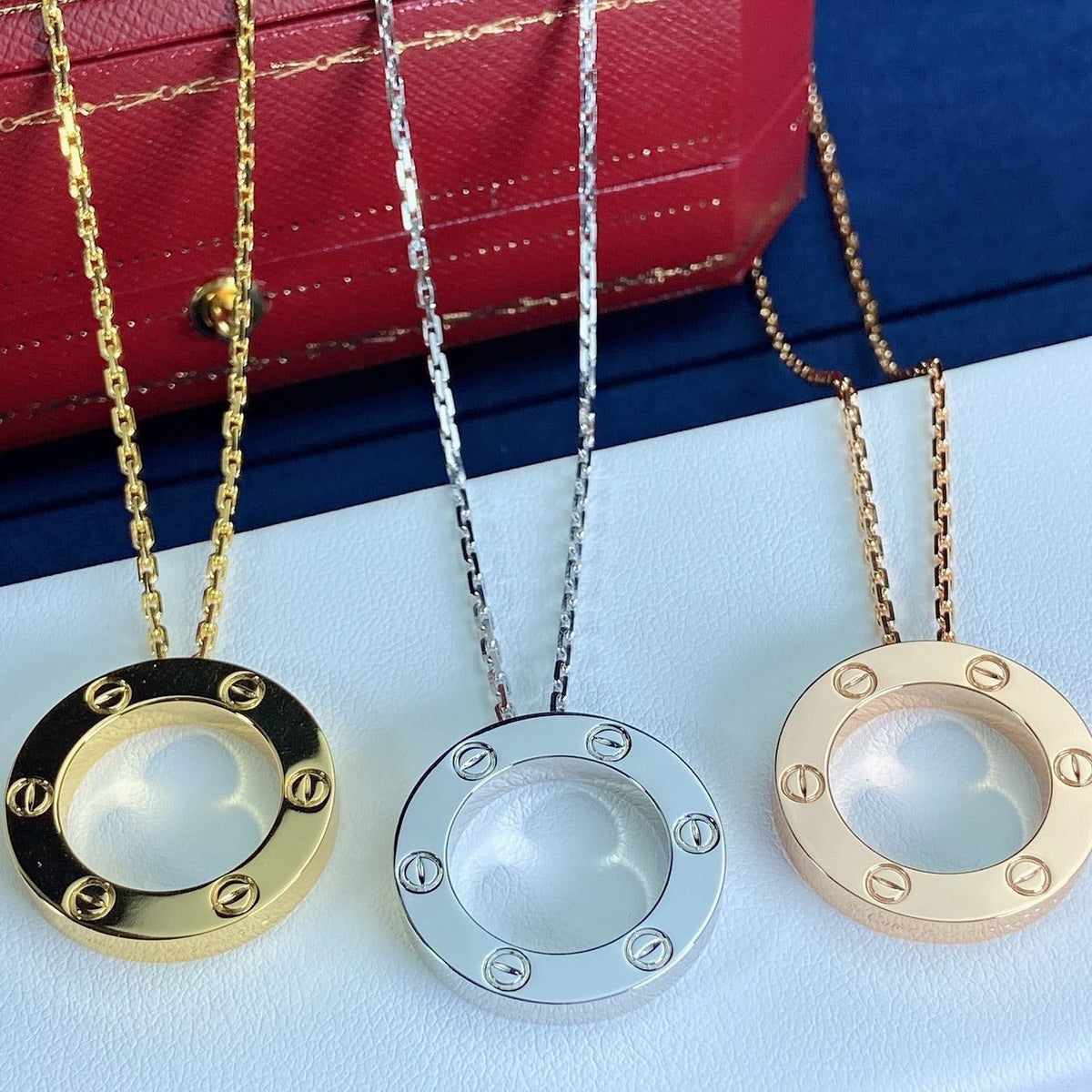 [⭐Aura]LOVE NECKLACE 16MM