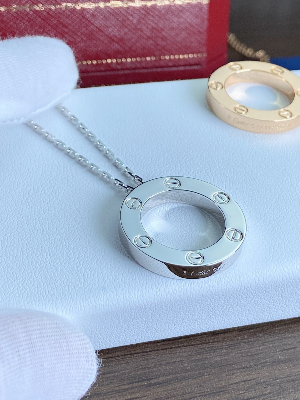 [⭐Aura]LOVE NECKLACE 16MM