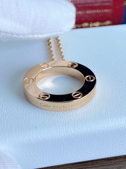 [⭐Aura]LOVE NECKLACE 16MM