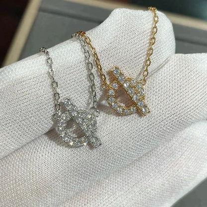 [⭐Aura]ECHAPEE NECKLACE DIAMOND