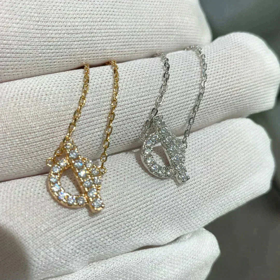[⭐Aura]ECHAPEE NECKLACE DIAMOND