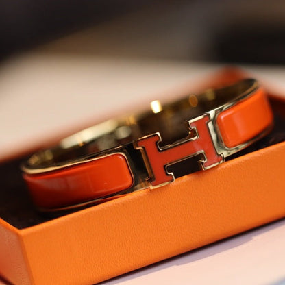 [⭐Aura]H BRACELET 12MM GOLD