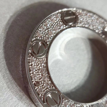 [⭐Aura]LOVE NECKLACE ADJUSTABLE SILVER