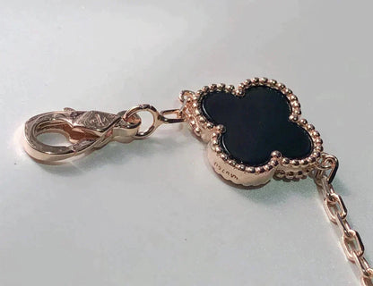 [⭐Aura]CLOVER 5 MOTIFS MULTICOLOR BRACELET