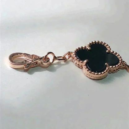 [⭐Aura]CLOVER 5 MOTIFS MULTICOLOR BRACELET