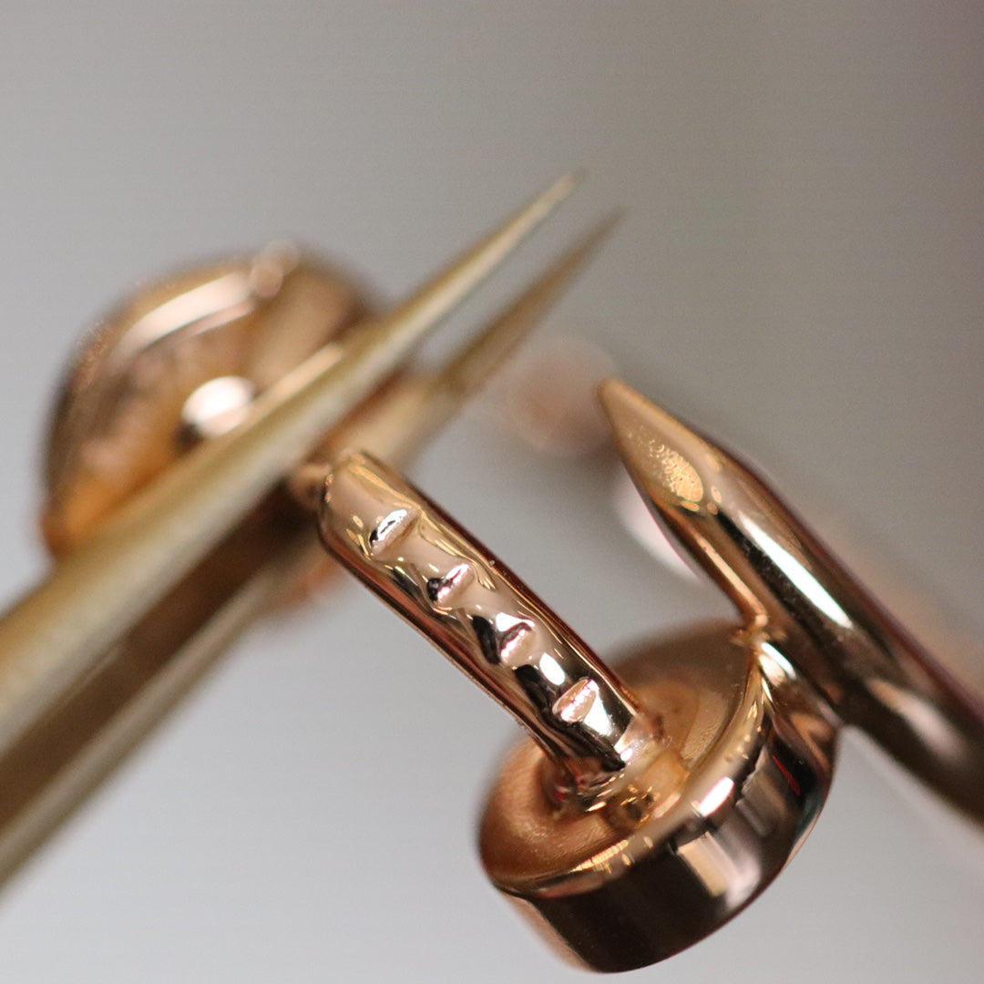 [⭐Aura]JUSTE EARRINGS PINK GOLD