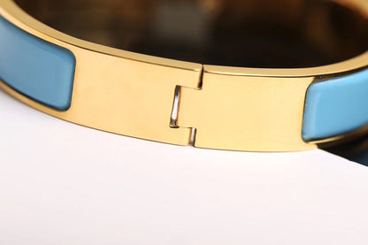 [⭐Aura]H CLOUD BLUE BRACELET GOLD DIAMOND