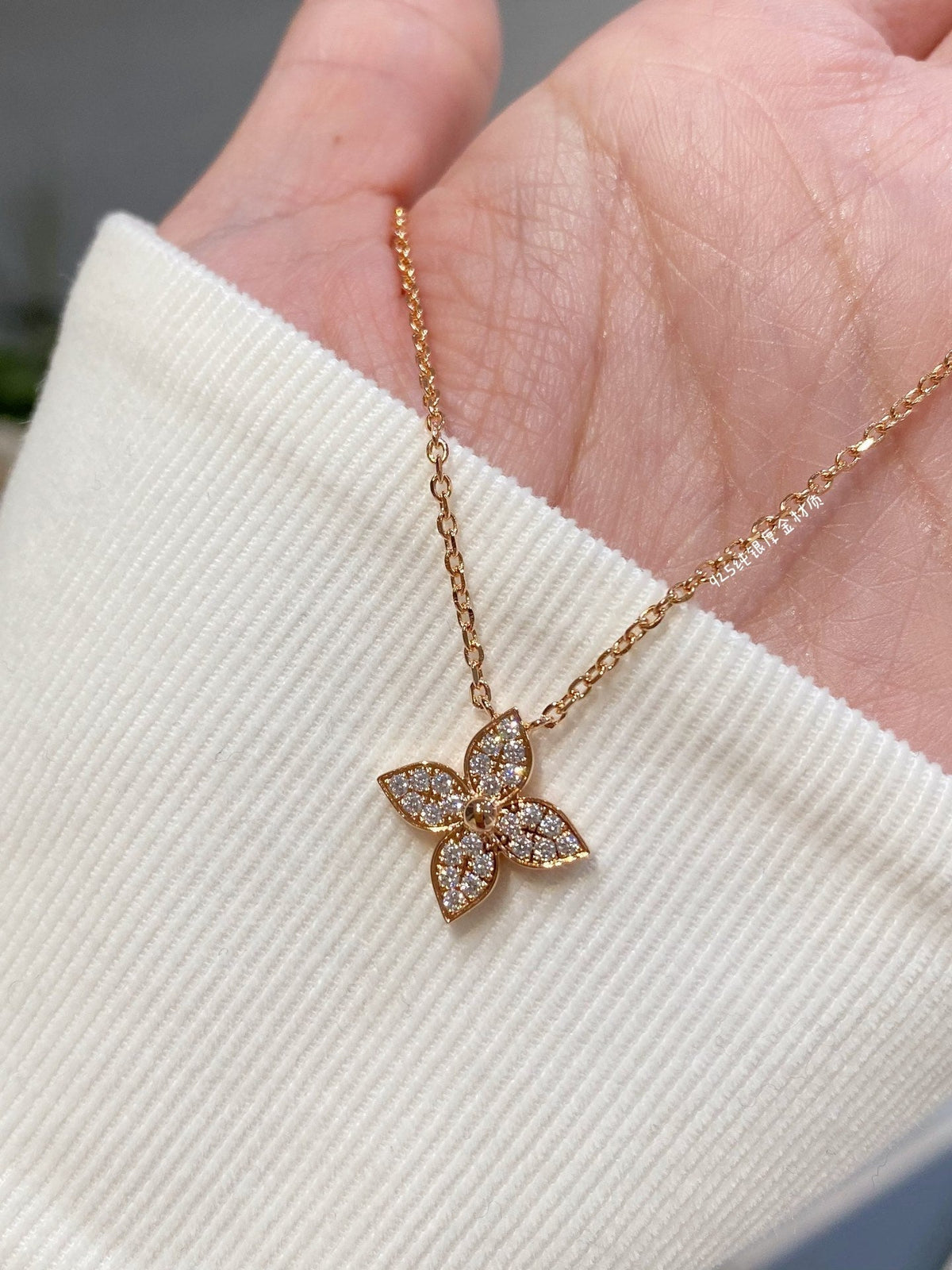 [⭐Aura]STAR DIAMOND NECKALCE