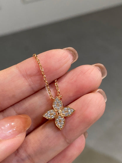 [⭐Aura]STAR DIAMOND NECKALCE