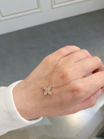 [⭐Aura]STAR DIAMOND NECKALCE
