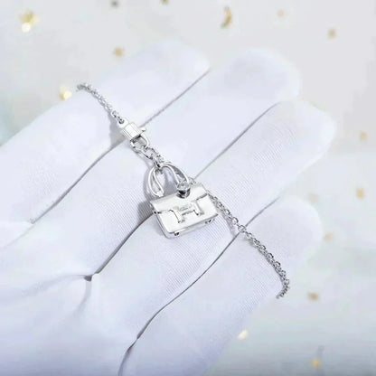 [⭐Aura]AMULETTE PEDANT SILVER NECKLACE