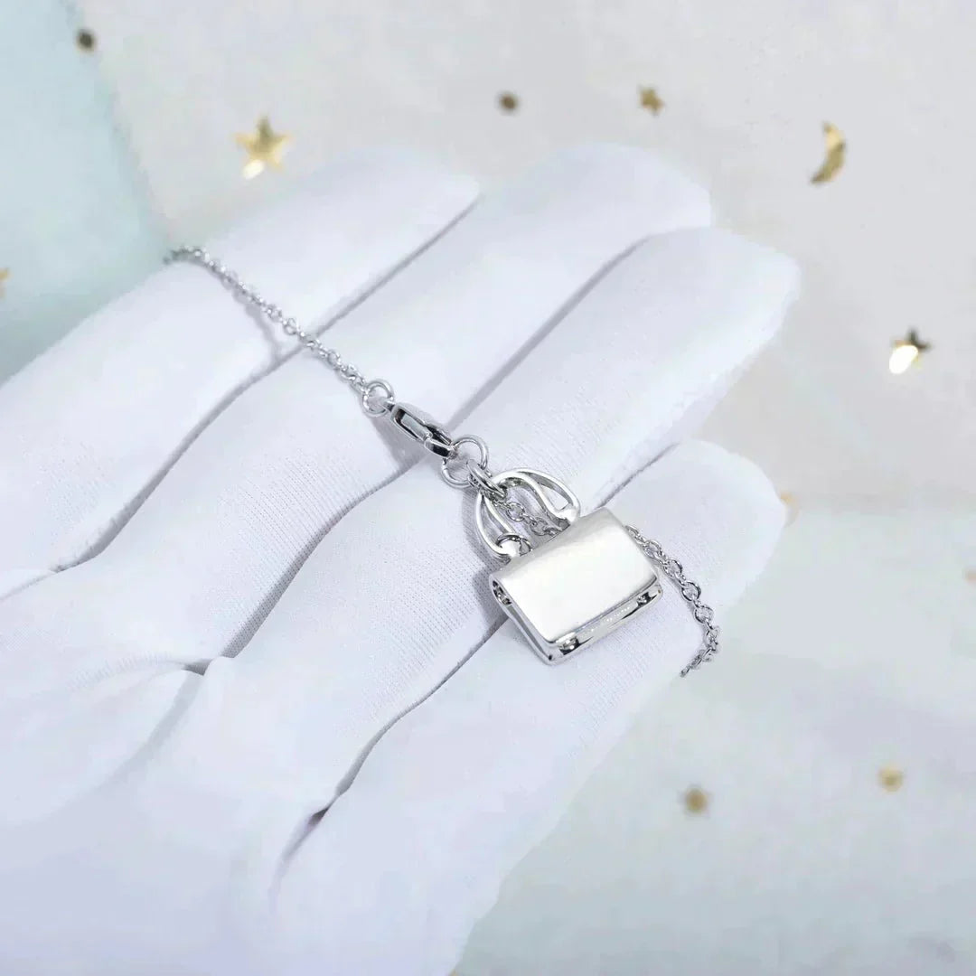 [⭐Aura]AMULETTE PEDANT SILVER NECKLACE