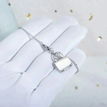 [⭐Aura]AMULETTE PEDANT SILVER NECKLACE
