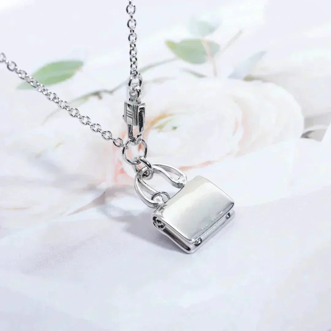 [⭐Aura]AMULETTE PEDANT SILVER NECKLACE