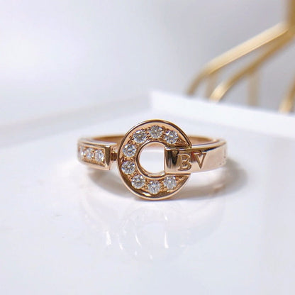 [⭐Aura]DREAM RING DIAMOND PINK GOLD