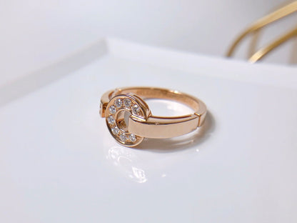 [⭐Aura]DREAM RING DIAMOND PINK GOLD