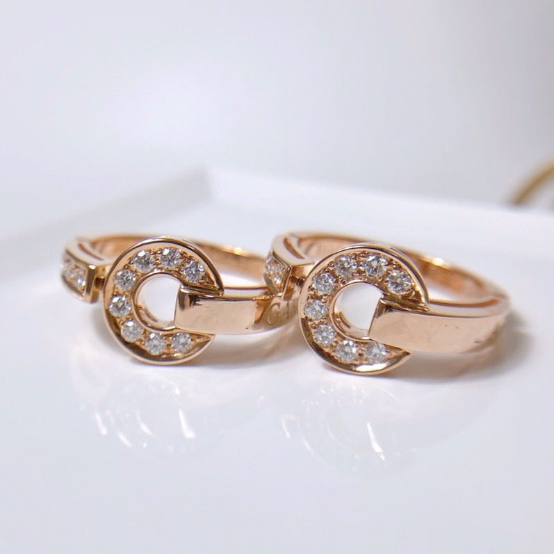 [⭐Aura]DREAM RING DIAMOND PINK GOLD