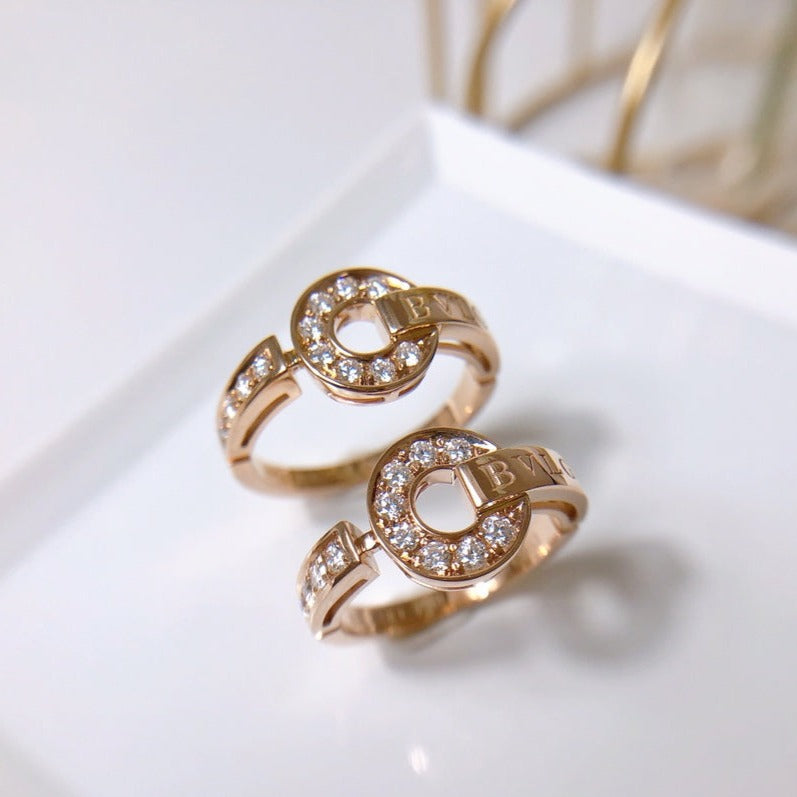 [⭐Aura]DREAM RING DIAMOND PINK GOLD