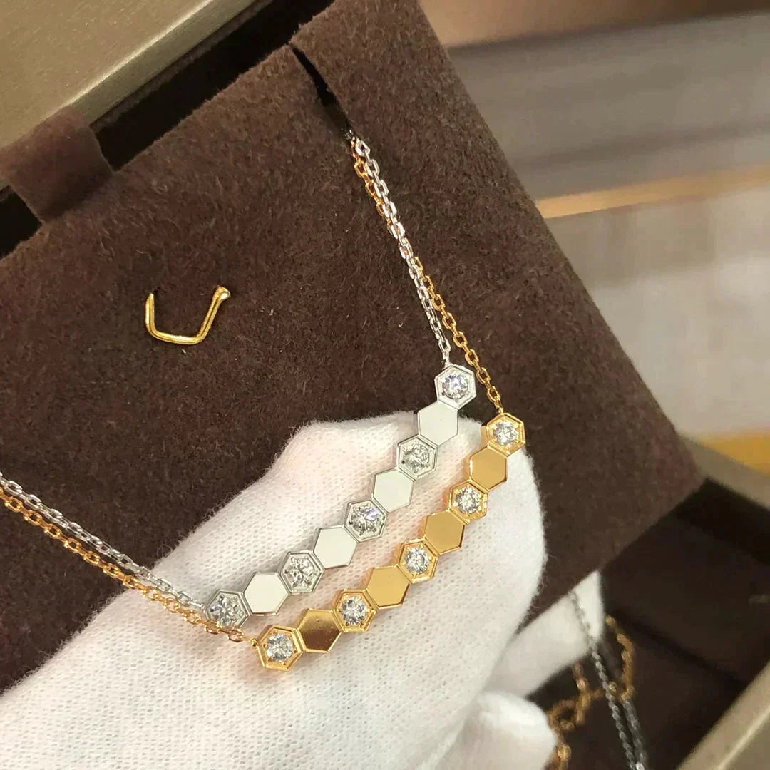 [⭐Aura]BEE LOVE NECKLACE DIAMOND